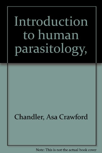 Introduction to human parasitology,