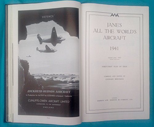 Janes'S All The World'S Aircraft 1941