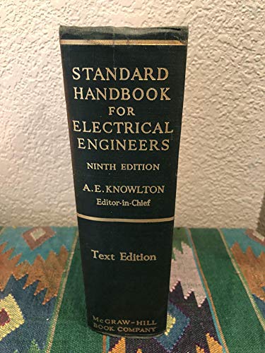 Standard Handbook for Electrical Engineers, prepared by a staff of specialists