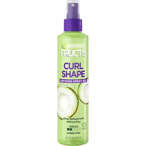 Garnier Aerosol de Gel de definición Fructis Style Curl Shaping – definición de rizos y acabado firme – 250 ml