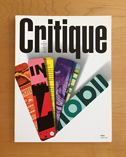 Critique: The Magazine Of Graphic Design Thinking: No.7, Winter, 1998