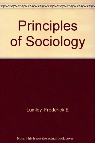 Principles of Sociology