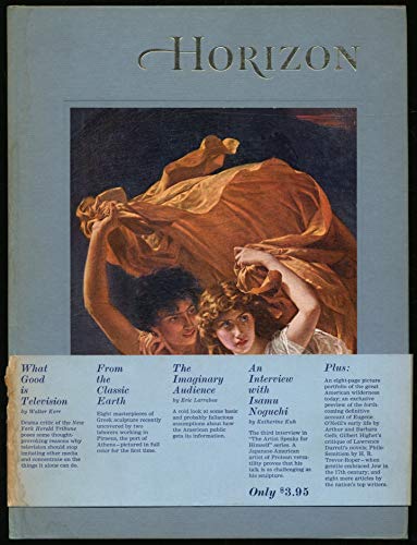 Horizon: A Magazine of the Arts March 1960 Vol II Number 4