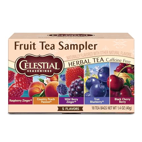 Celestial Seasonings Fruit Tea Sampler Tea Bags - 18 ct