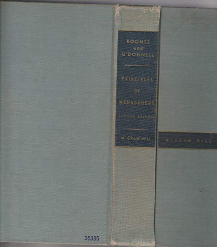 Principles of Management: An Analysis of Managerial Funtioncs