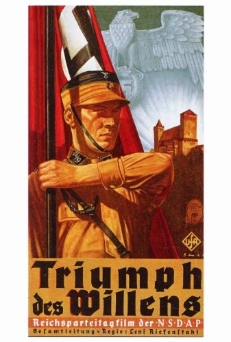 Triumph of the Will Poster Foreign 27x40 Adolf Hitler Josef Goebbels Hermann G?ring