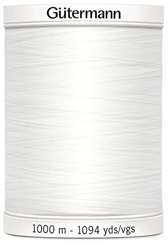 Gutermann 1000P-20 1000P-20 Thread Sew-All 1094 Yards-Nu White