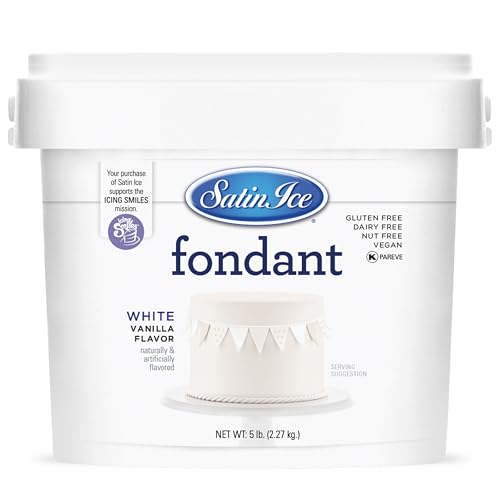 Satin Ice – Fondant Blanc Vanille 2,3 kilogram