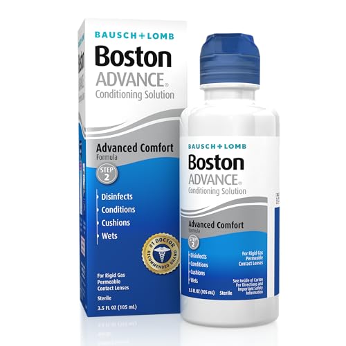 Boston ADVANCE Conditioning Solution, from Bausch + Lomb, 3.5 Fl Oz (Pack of 2)