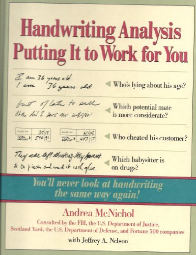 Handwriting Analysis - Putting It to Work for You