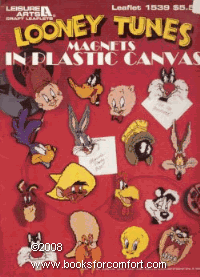 Looney Tunes Magnets In Plastic Canvas Leaflet 1539