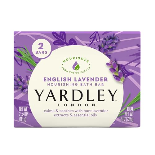 Yardley English Lavender 2-Bar Soap, 226 Grams