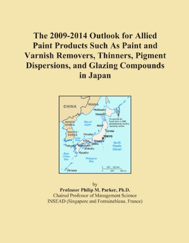 The 2009-2014 Outlook for Allied Paint Products Such As Paint and Varnish Removers, Thinners, Pigment Dispersions, and Glazing Compounds in Japan
