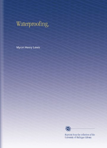 Waterproofing,