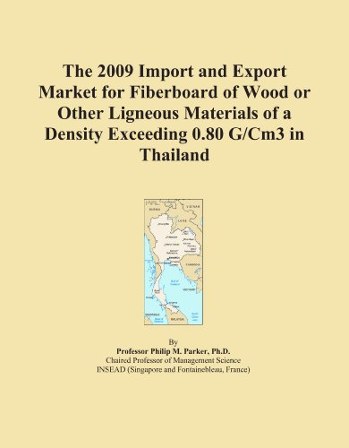 The 2009 Import and Export Market for Fiberboard of Wood or Other Ligneous Materials of a Density Exceeding 0.80 G/Cm3 in Thailand