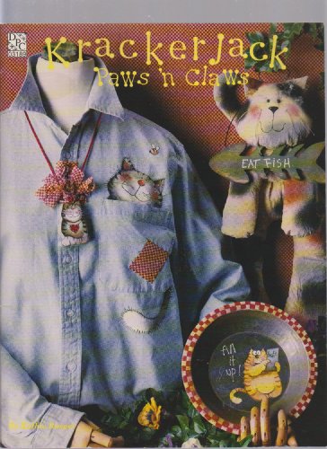 Kracker Jack Paws 'n Claws ; Leisure Arts Cats & Dogs Decorative Wood Painting