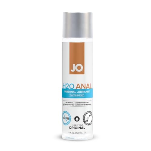 JO H2O Anal Lube - Personal Lubrication (ORIGINAL, 4 floz (120 mL))