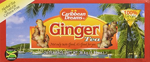 Caribbean Dreams Ginger Tea, 24 Tea Bags(1.34oz)