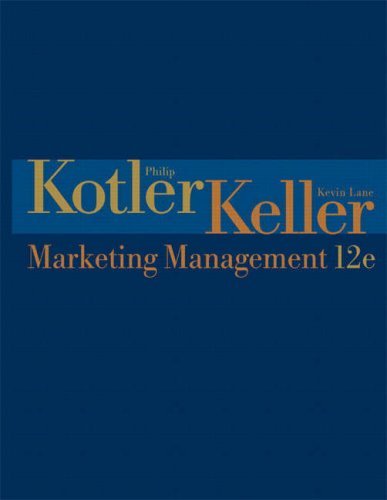Marketing Management 12th Text Only