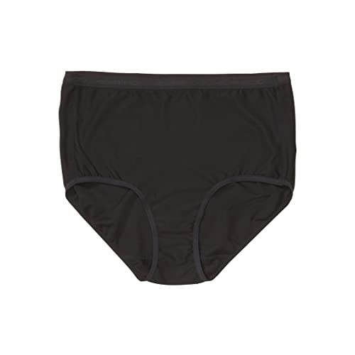 ExOfficio Give-N-Go Full Cut Brief Base-Couches-Bas Femme, Noir, XL