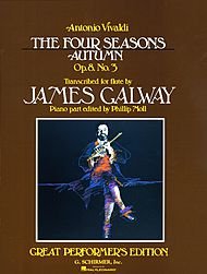 Concerto in F Major L'autunno (Autumn) from The Four Seasons RV293, Op.8 No.3 Flute and Piano