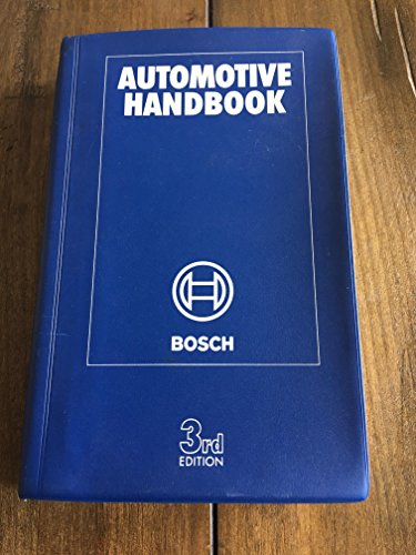 Automotive Handbook, Bosch, 3rd Edition