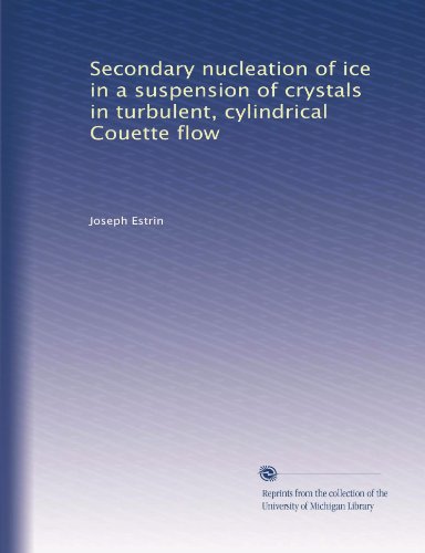 Secondary nucleation of ice in a suspension of crystals in turbulent, cylindrical Couette flow
