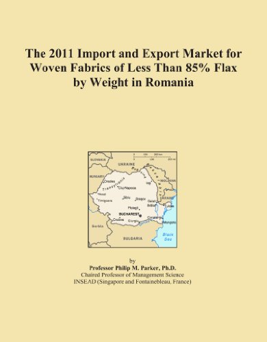 The 2011 Import and Export Market for Woven Fabrics of Less Than 85% Flax by Weight in Romania