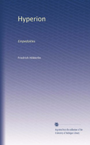 Hyperion: Empedokles (German Edition)