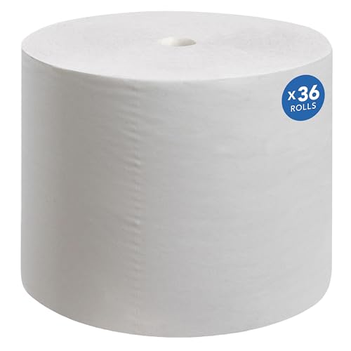Scott® Essential Coreless High-Capacity Standard Roll Toilet Paper (04007), 2-Ply, White, (1,000 Sheets/Roll, 36 Rolls/Case, 36,000 Sheets/Case)