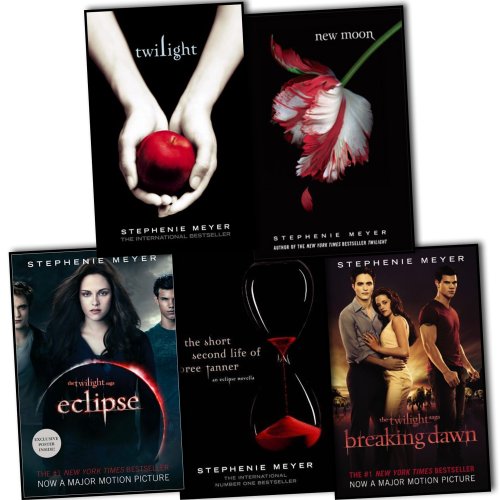 Stephenie Meyer, Twilight Saga Collection 5 Books: Twilight, New Moon, Eclips...