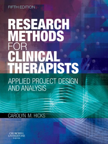 Research Methods for Clinical Therapists: Applied Project Design and Analysis