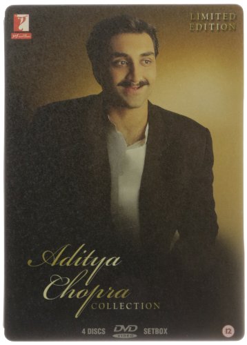 Aditya Chopra Collection (Limited Edition) 4 Disc Set Bollywood Dilwale Dulhania Le Jayenge, Mohabbatein, Rab Ne Bana Di Jodi With English Subtitles
