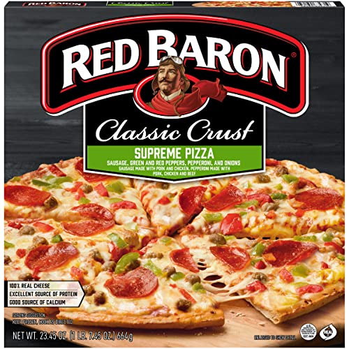 Red Baron, Classic Supreme Pizza, 23.45 oz (Frozen)