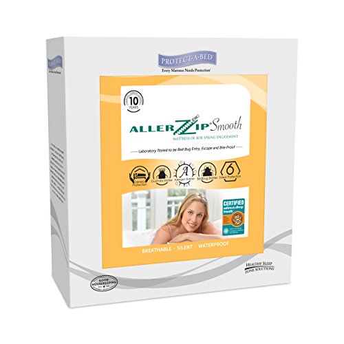 Allerzip Smooth Twin Mattress Encasement, 9-Inch