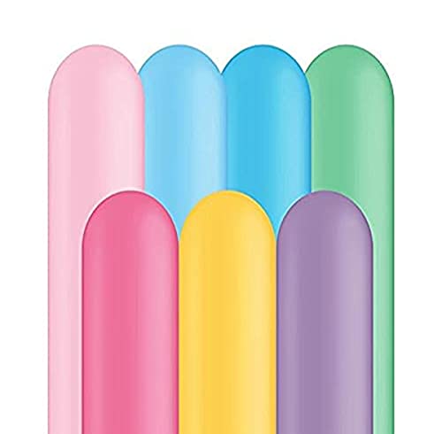 Qualatex 260Q Vibrant Assortment Tying Balloons (100ct)