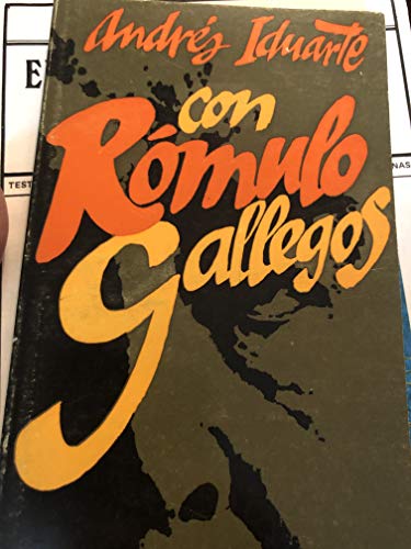 Con Rómulo Gallegos.
