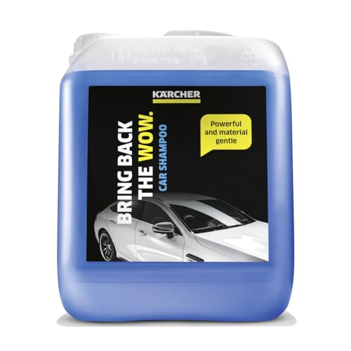Kärcher Autoshampoo RM 619 (5 l) zur gründlichen Reinigung von Lack- und Kunststoffoberflächen, black