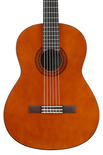 Yamaha 6 String Scale Beginner Classical Guitar-Natural Finish, Right Handed, Full Size (C40II)
