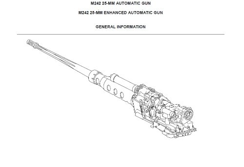 TECHNICAL MANUAL FOR GUN, AUTOMATIC: 25-MM, M242 W/EQUIPMENT AND GUN, ENHANCED AUTOMATIC: 25-MM, M242 W/EQUIPMENT, Plus 500 free US military manuals and ... when you sample this book (English Edition)