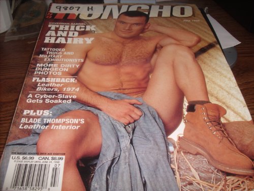 Honcho Adult Men's Gay Magazine July 1998 Coverman Gabriel Thick & Harry