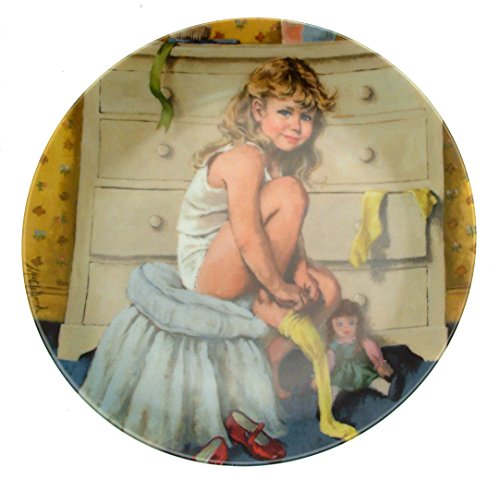 c1985 Knowles Beckys Day Collection Getting Dressed John McClelland TN118