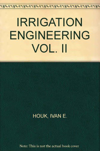 IRRIGATION ENGINEERING VOL. II