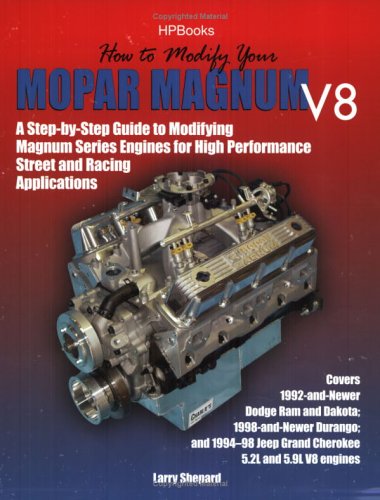 How to Modify Your Mopar Magnum V-8HP1473: A Step-by-Step Guide to Modifying Magnum Series Engines forHigh PerformanceStreet and Racing Applications