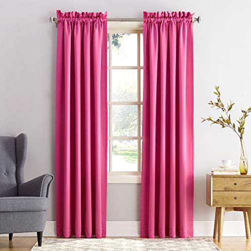 Sun Zero Barrow Energy Efficient Rod Pocket Curtain Single Panel