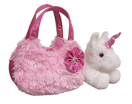 Aurora World Fancy Pals Plush Pink Pet Carrier by Aurora World