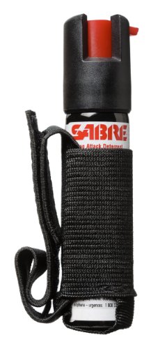SABRE Protector 22-Gram Dog Spray with Adjustable Running Hand Strap, 14 Second Total Spray Time, 3.5-Meter Range, Humane Dog Attack Deterrent, Maximum Strength Allowed by Health Canada