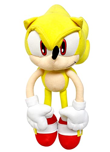 Great Eastern GE-8958 Sonic The Hedgehog 12-Inch Super Sonic Plush
