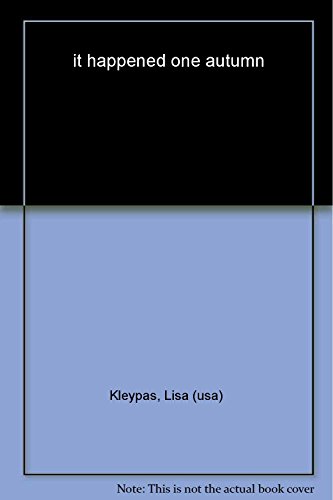 It Happened One Autumn