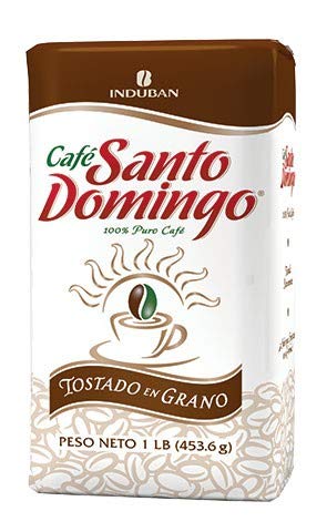 Santo Domingo Dominican Whole Roasted Bean Coffee 1 lb